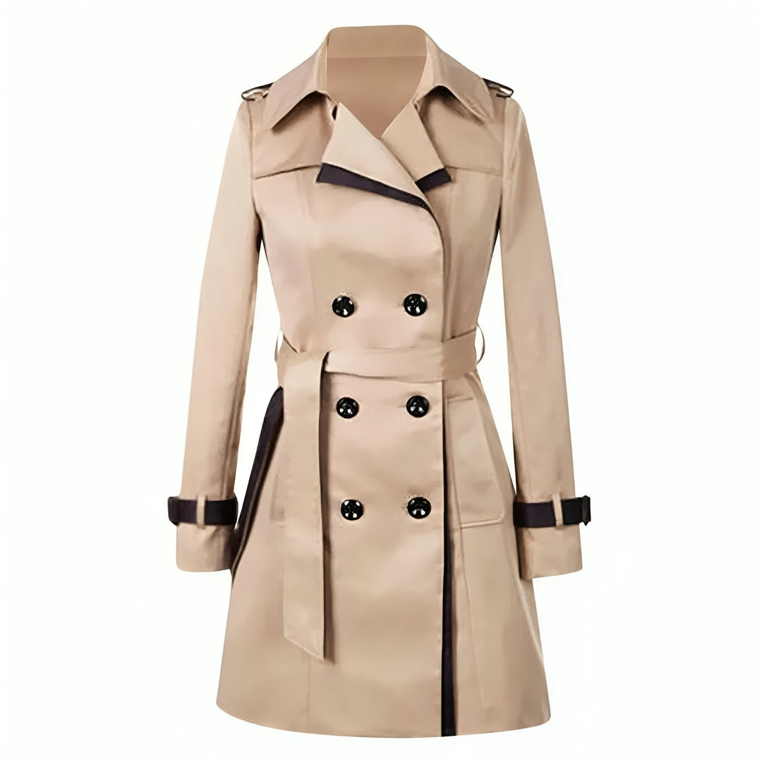 Genevieve | Refined Belted Longline Trench Coat
