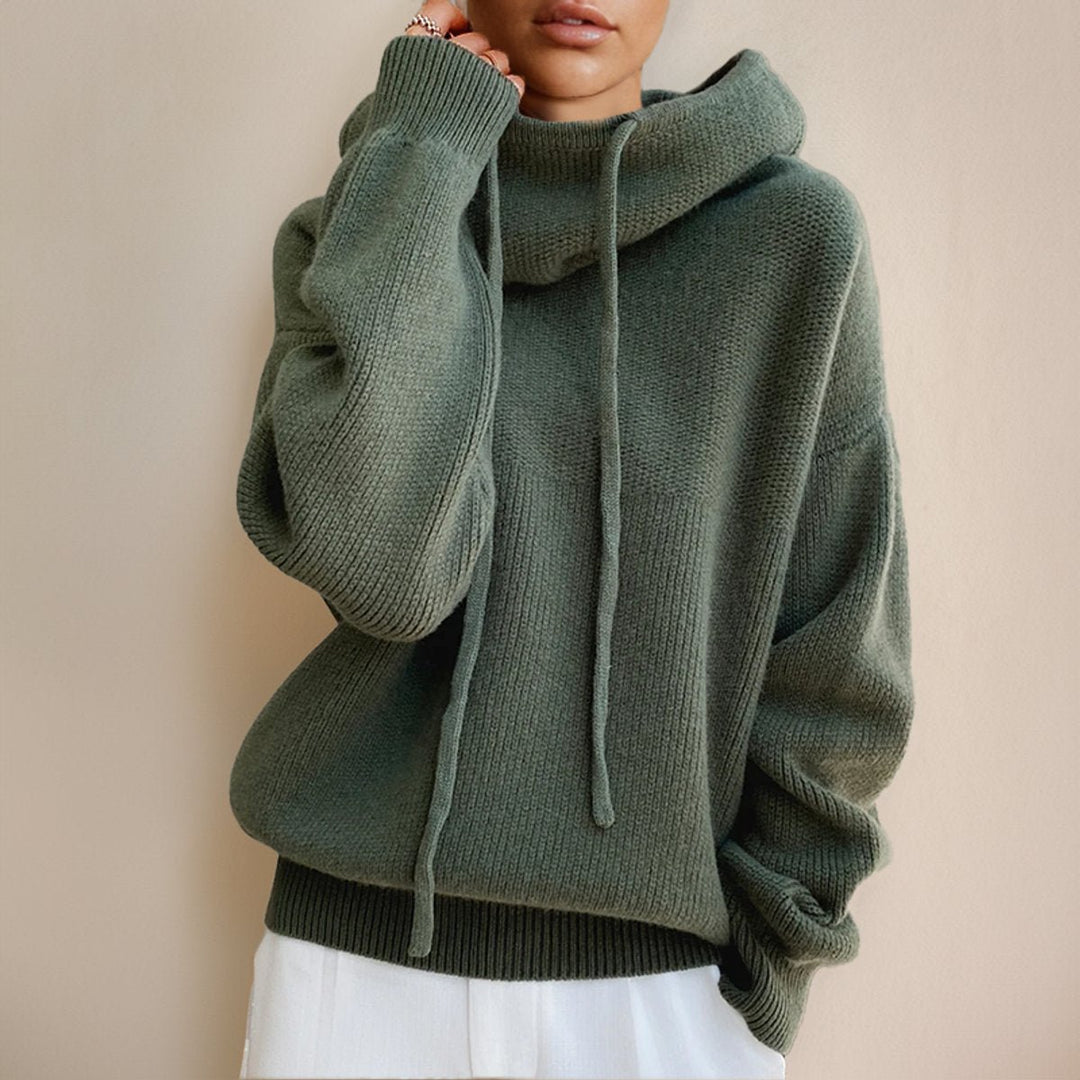 Elfriede | Turtleneck Sweater – Cozy Oversized Hoodie for Women