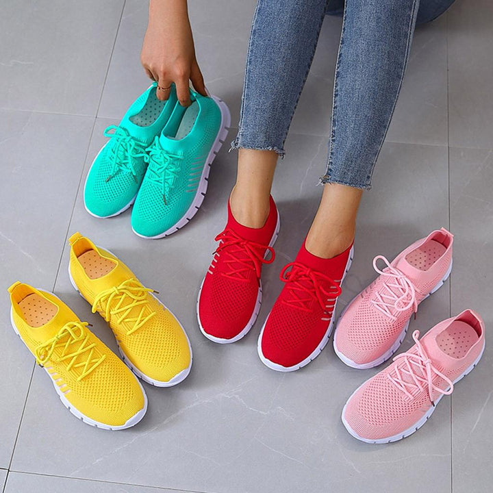 Charlotte | Sneakers sportive ortopediche leggere in Flyknit