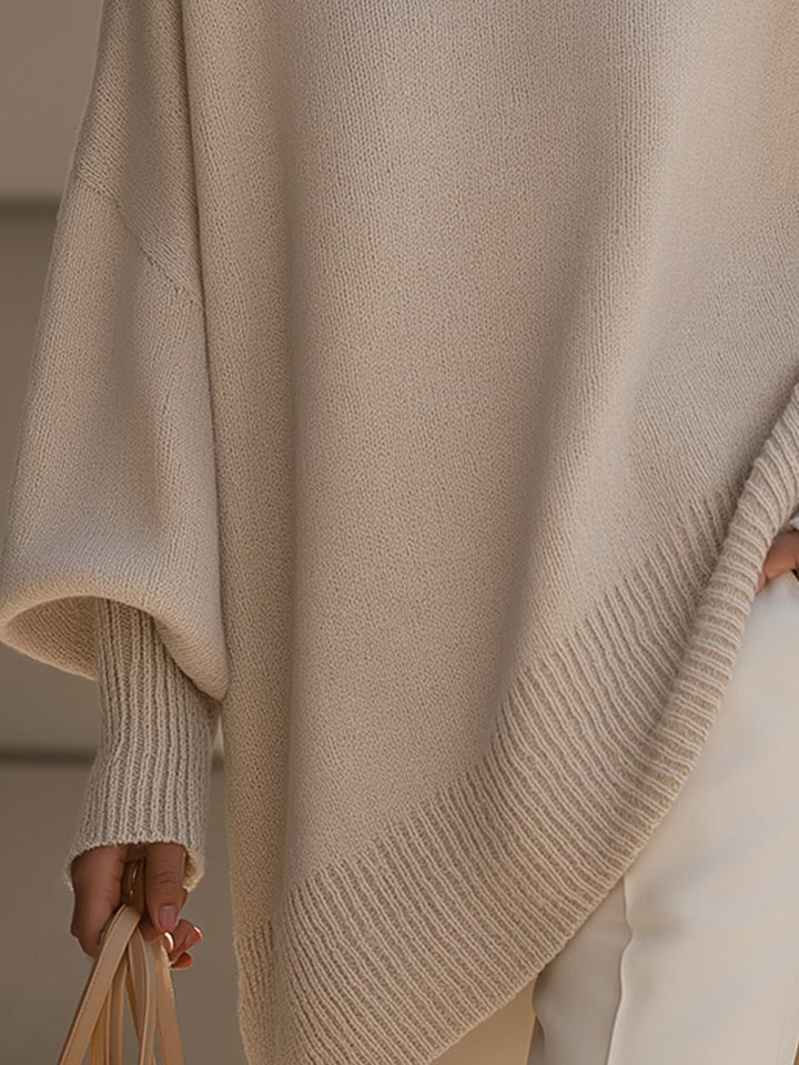Charlotte | Oversized Sweater – Stylish Batwing Design for Women