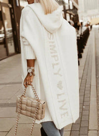 Isla | Stylish And Cozy Hooded Long Cardigan