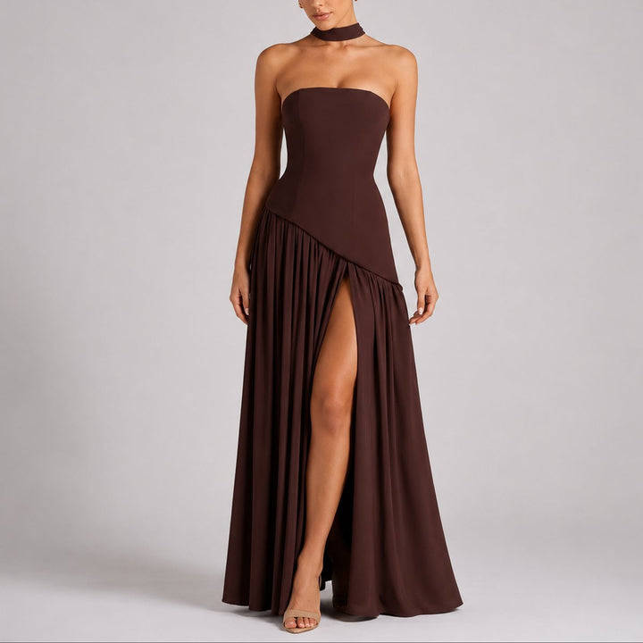 Alice | Fall Wedding Elegant And Stylish Maxi Dress