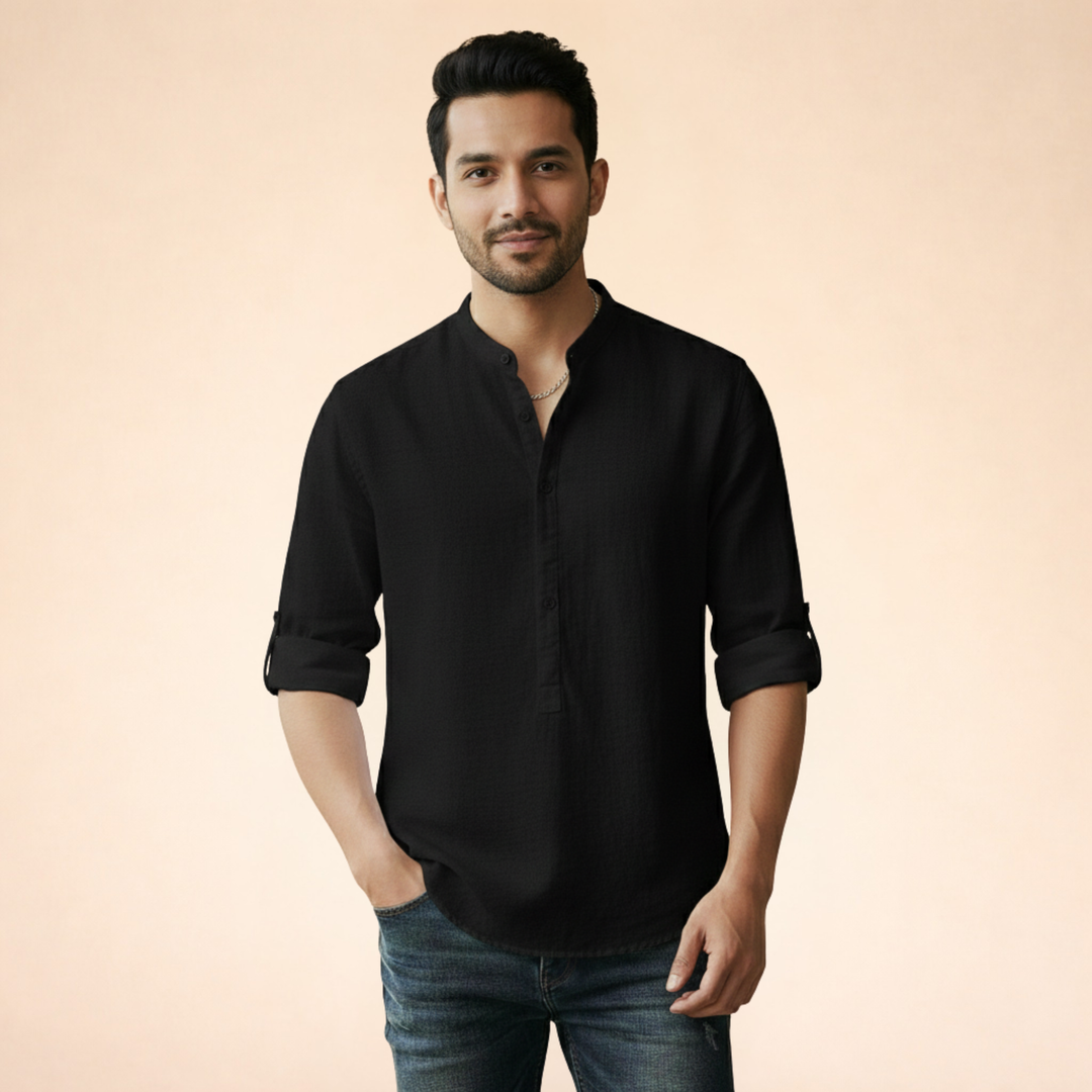 Oscar| Chemise à manches longues élégante et polyvalente