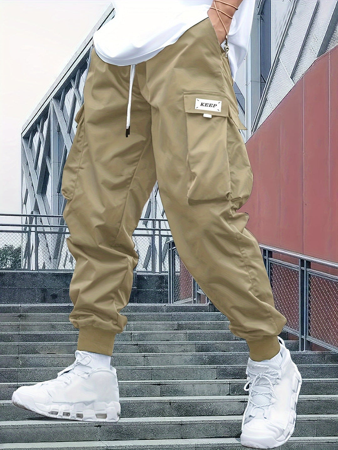 Noah | Modern And Rugged Cargo Jogger Pants