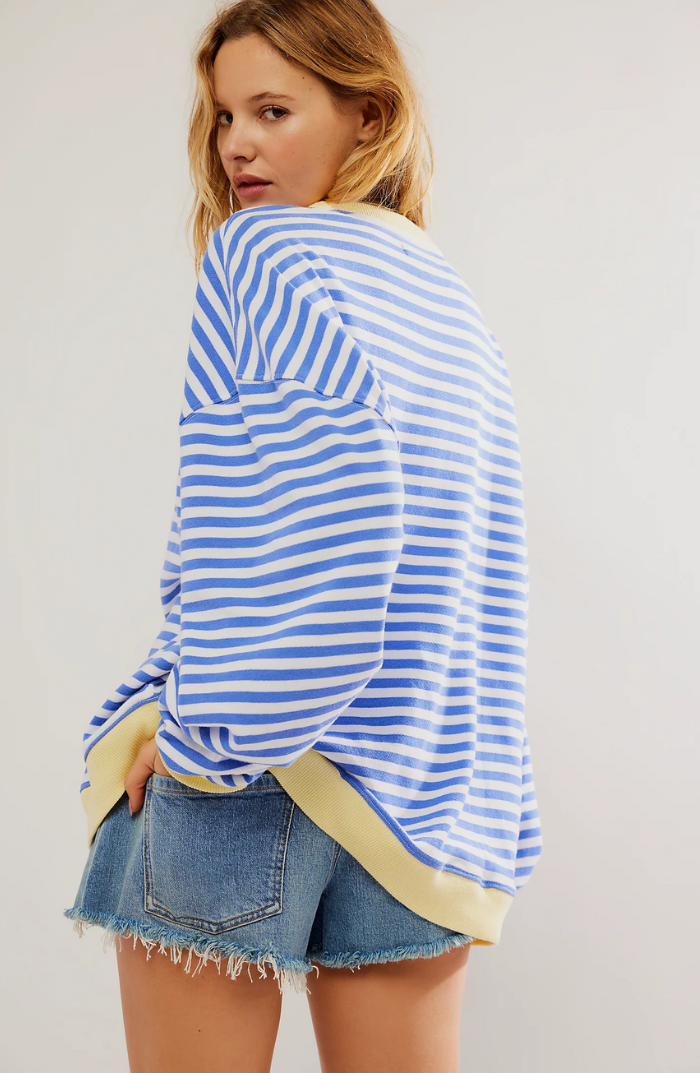 Amelia | Striped Sweaters – Oversized Comfort for Women
