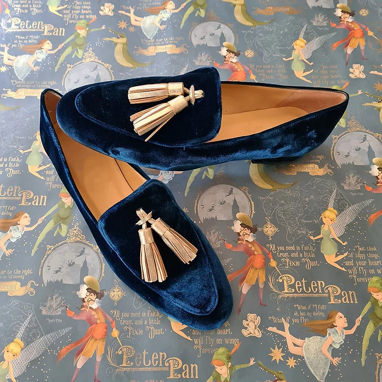 Valentina | Sophisticated Pointed-Toe Tassel Loafers