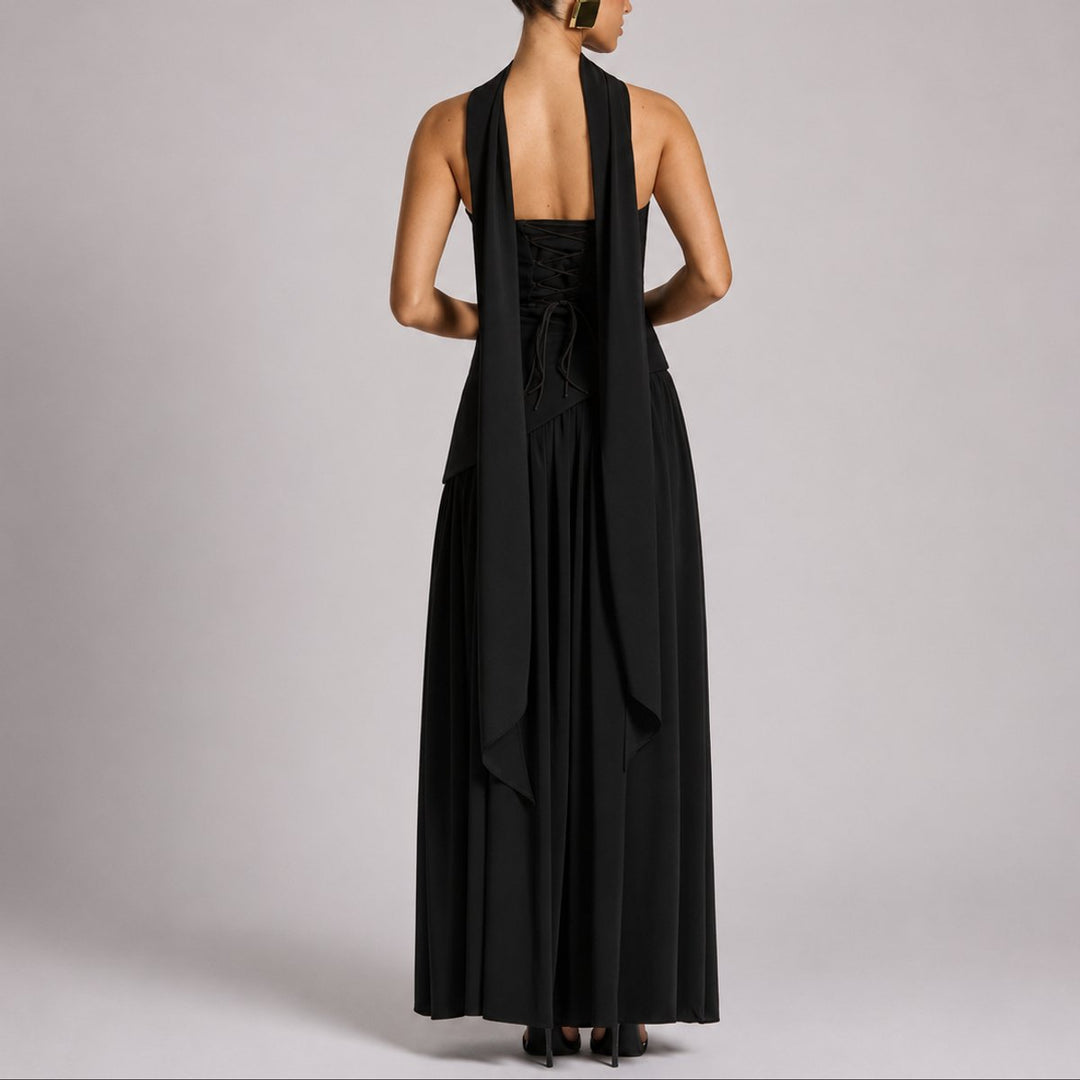 Alice | Fall Wedding Elegant And Stylish Maxi Dress