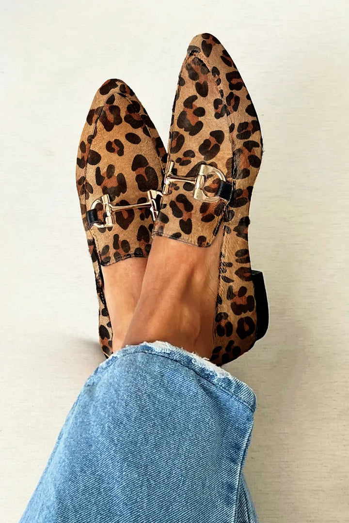 Beatrice | Sophisticated And Stylish Metallic-Detail Loafers