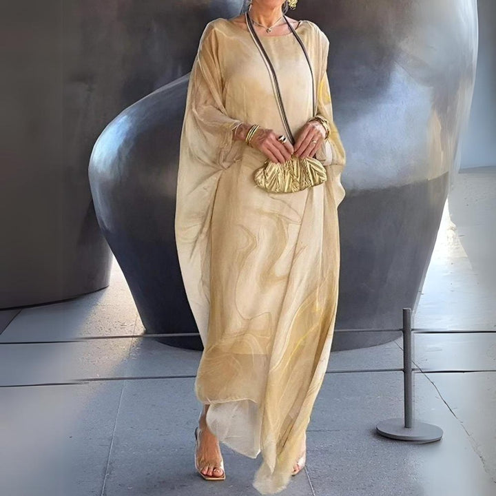 Elena | Elegant Long-Sleeved Dress for Effortless Evening Glamour