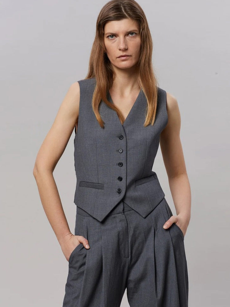 Ava | Sophisticated And Tailored Professional Business Vest