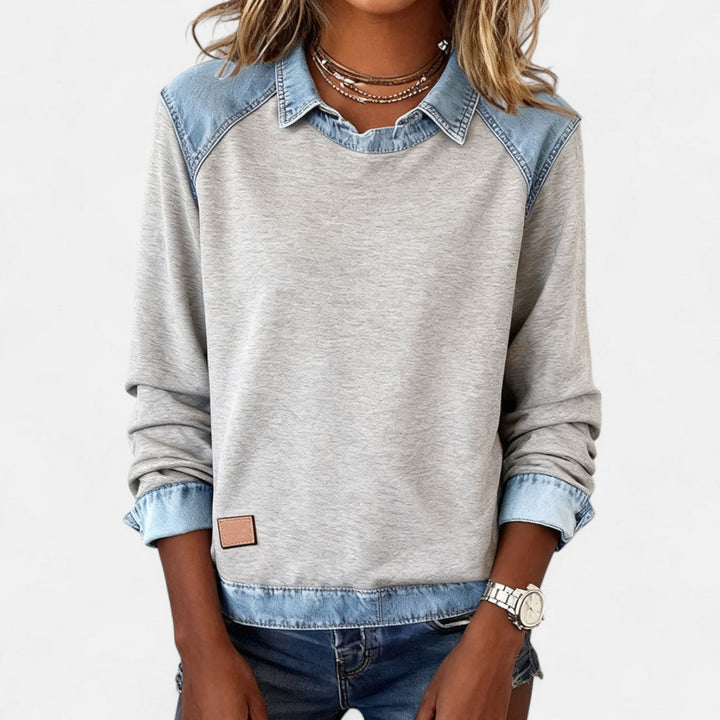 Isabella | Modern And Cozy Long-Sleeve Sweatshirt