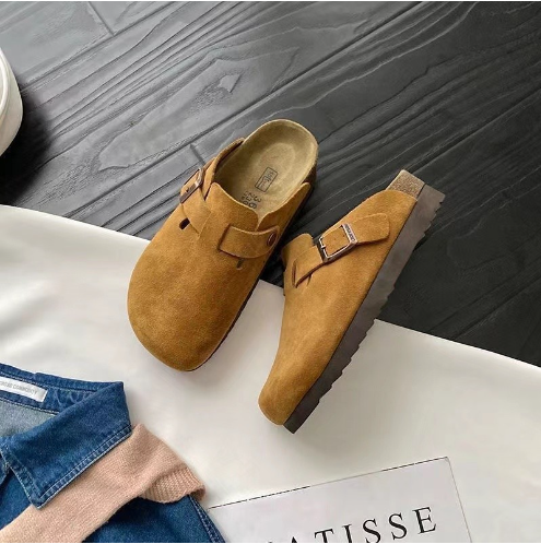 Evelyn | Stylish And Comfortable Suede Slip-On Mules