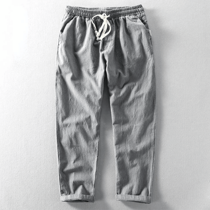 Aaron | Casual Linen Trousers 4