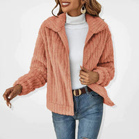 Alexandra | Kuscheliger Fleece-Pullover mit Rollkragen