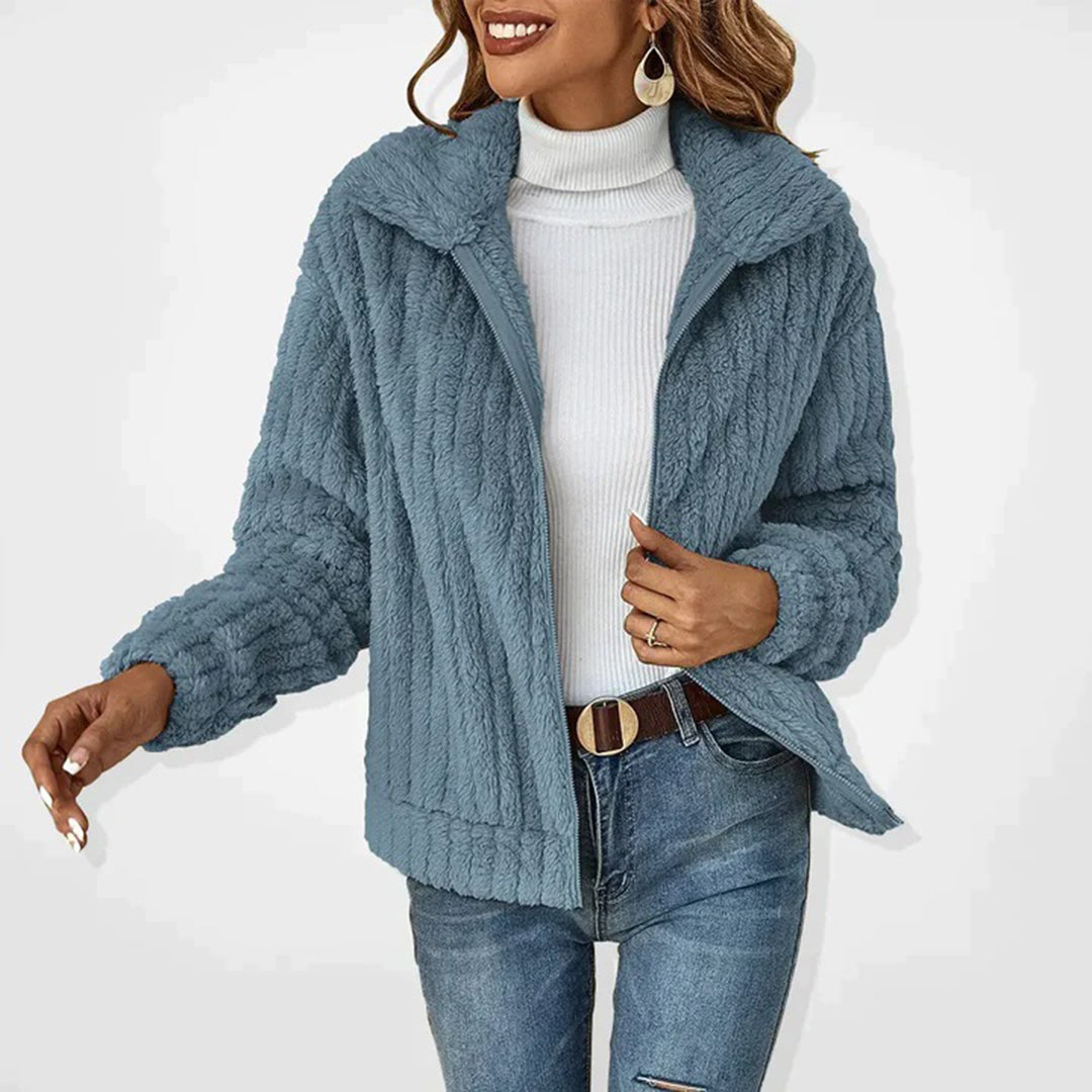 Abigail | Elegant Long Fleece Sweater 3