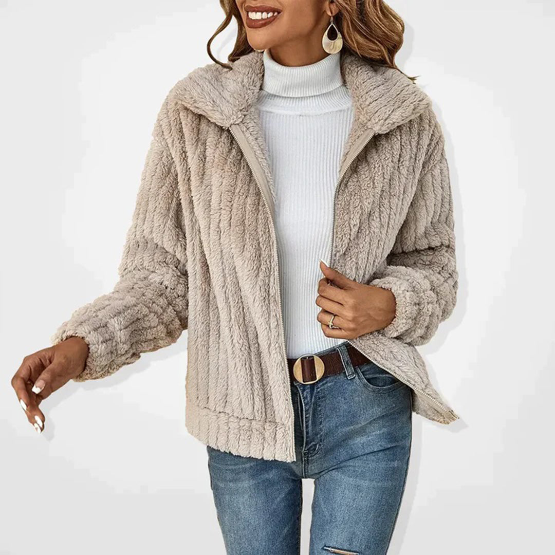 Abigail | Elegant Long Fleece Sweater 4