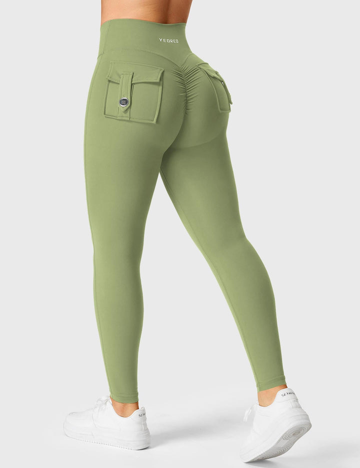 Addison | Trendy V-waistband Charm Leggings 11