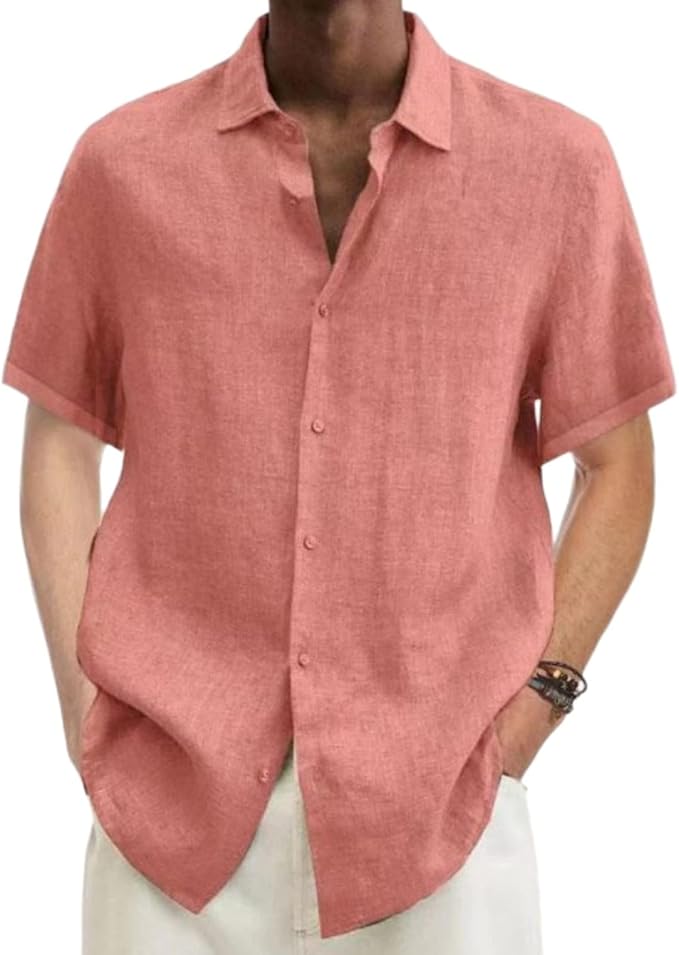 Adriaan | Linen Button Down Shirt for Men 4