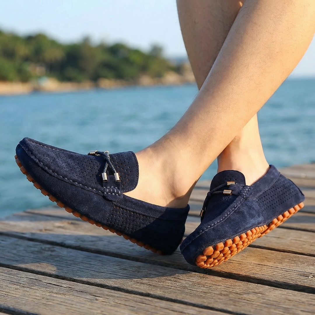 Adrian | Breathable and casual men's leather loafers 1
