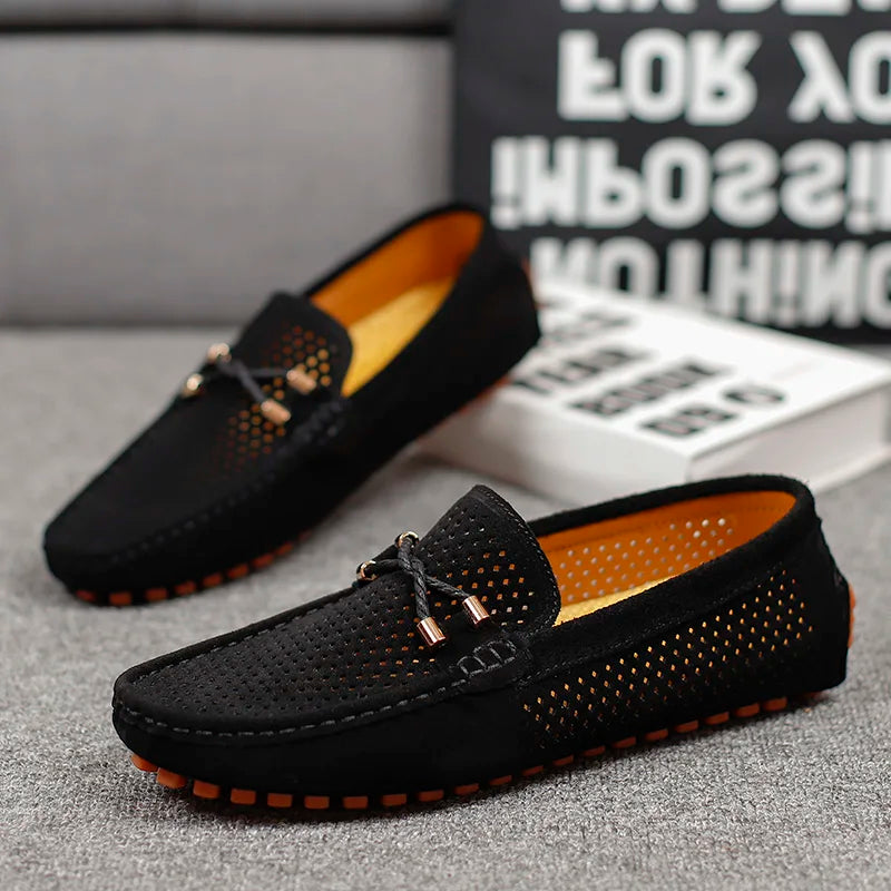 Adrian | Breathable and casual men's leather loafers 7