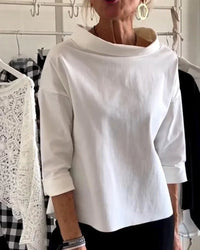 Sophia | Stylish And Comfortable Bateau Neck Top