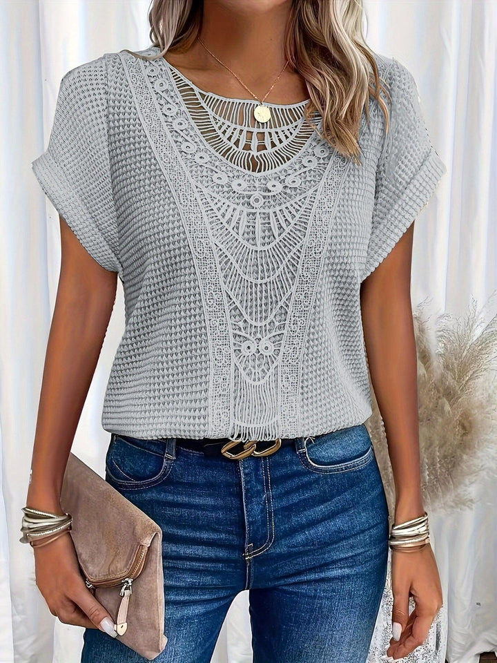 Alicia | Women's Top Elegant Knitted Blouse for Women 4