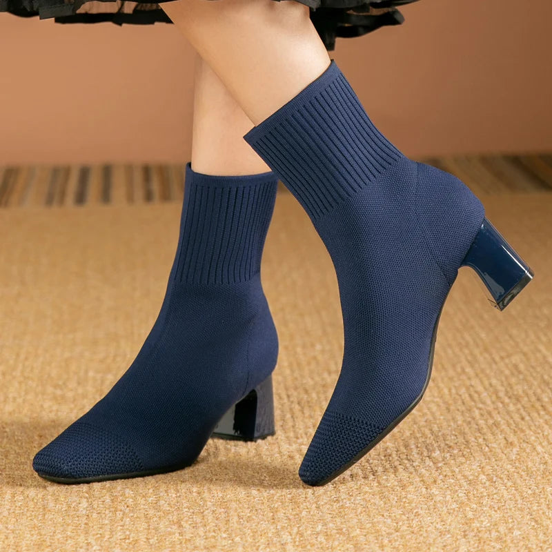 Alyssa | Stylish Comfort Ankle Boots 0