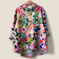 Isla | Bluse mit Blumenmuster