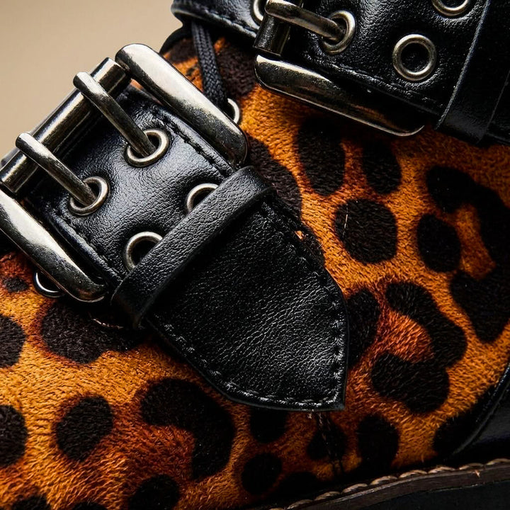 Amelia | Bold Presence And Premium Buckle Ankle Boots 3