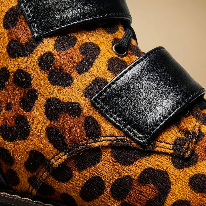 Amelia | Bold Presence And Premium Buckle Ankle Boots 4