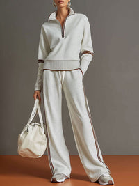 Diana | Elegant Wide-Leg Two-Piece Set For Women