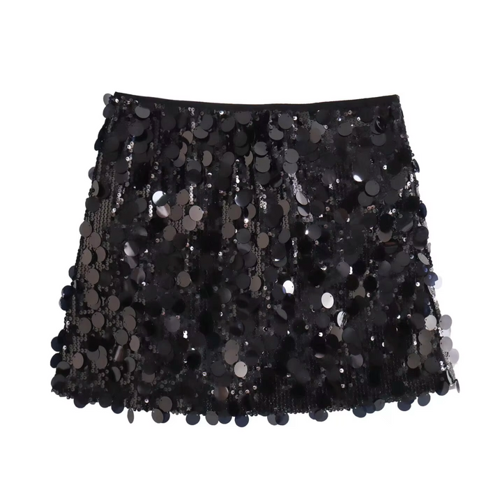 Amelia | Sequin Mini Skirt – Luxurious High Waist Design 3