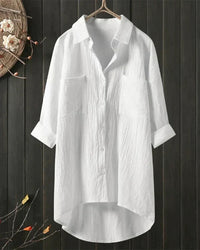 Margot| Camicetta in lino fresca da donna