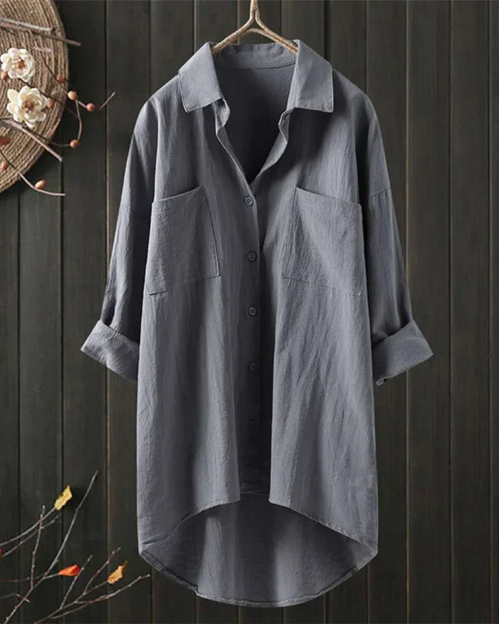 Amelie | Linen Summer Blouse for Women 3