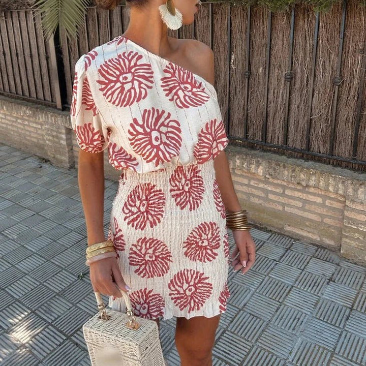 Amy | Elegant Short Summer Wedding Guest Dress 0