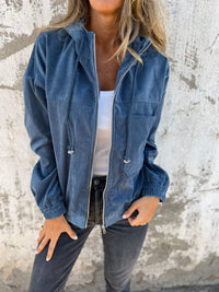 Hailey | Kuschelige Cord-Casualjacke