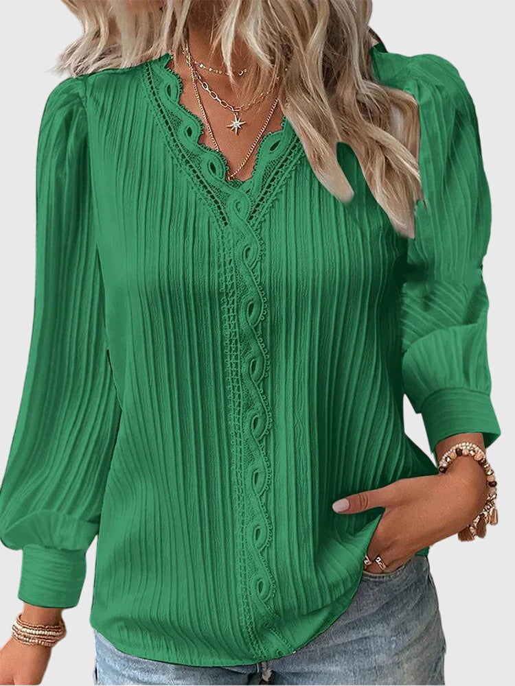 Andrea | Elegant Pullover Blouse 2