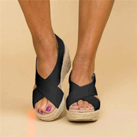 Juliette | Cushioned Wedge Heel Orthopedic Sandals