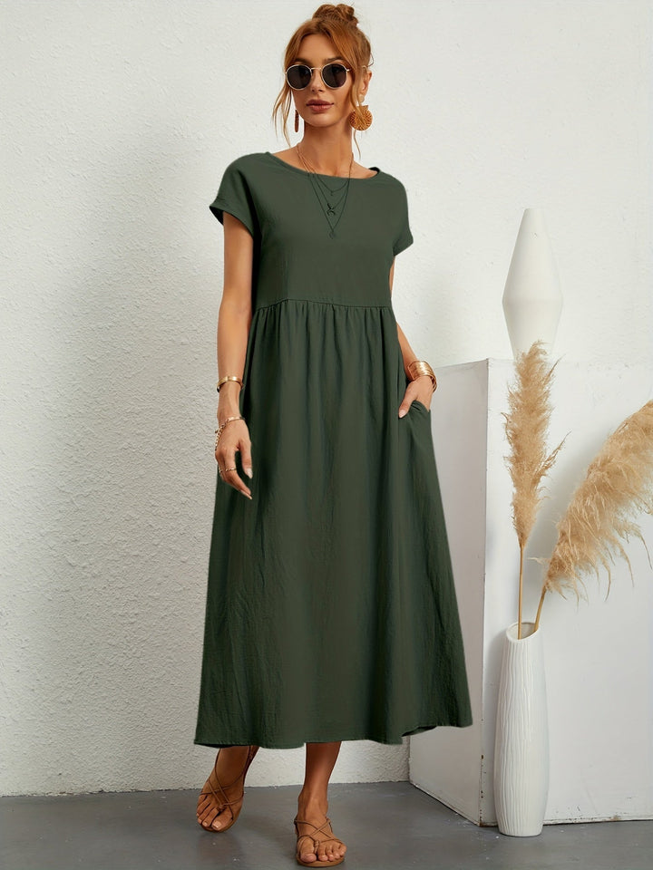 Annabeth | casual summer dress with loose pockets 11