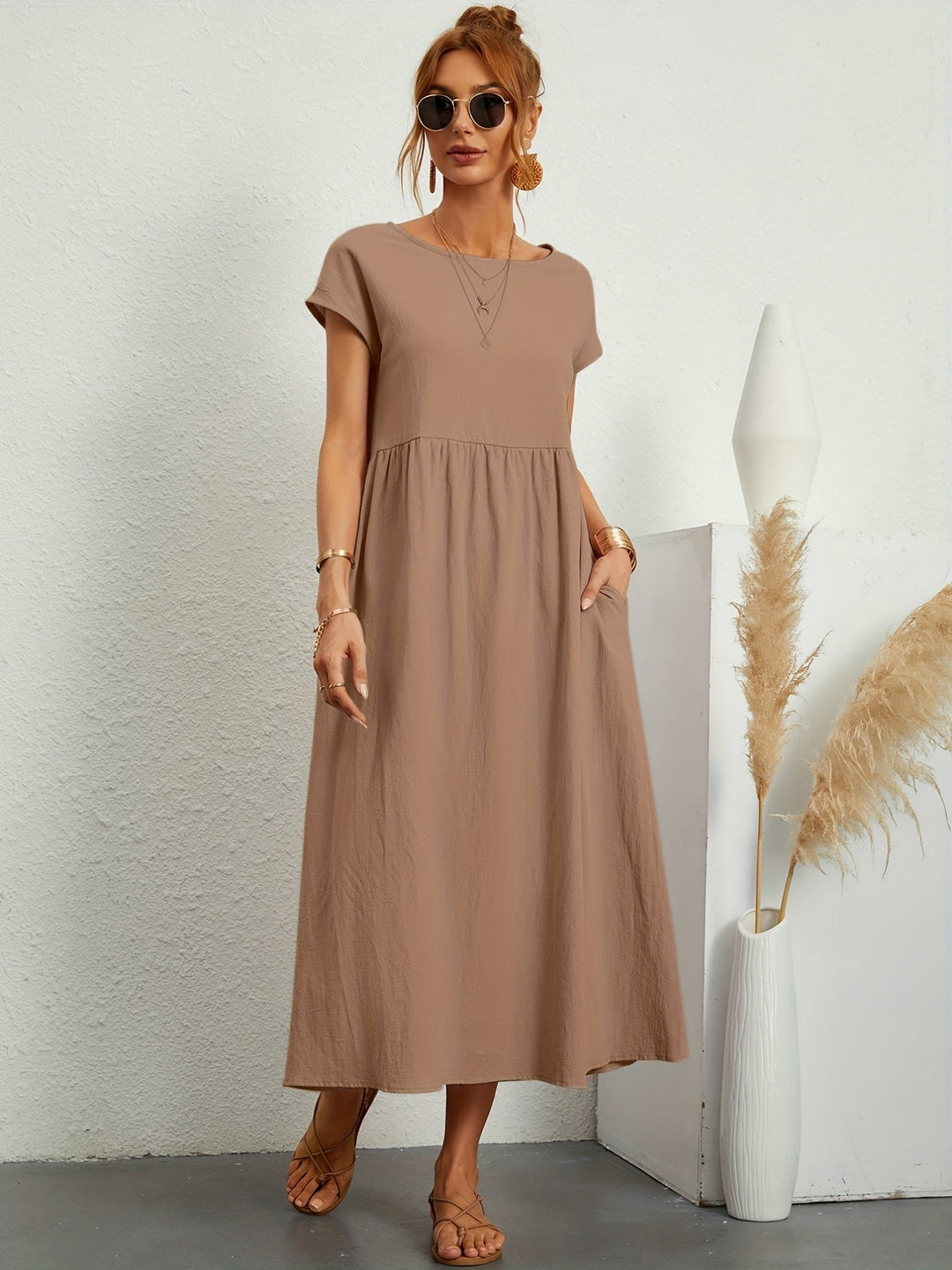Annabeth | casual summer dress with loose pockets 16