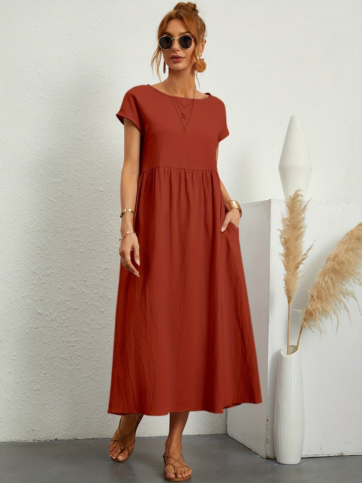 Annabeth | casual summer dress with loose pockets 17