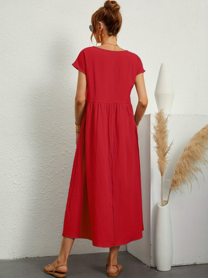 Annabeth | casual summer dress with loose pockets 3
