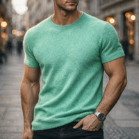 Julian | Premium ultraweiches Essential-T-Shirt mit Kaschmir-Touch