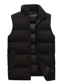 Daniel| Gilet Imbottito Invernale Morbido con Zip
