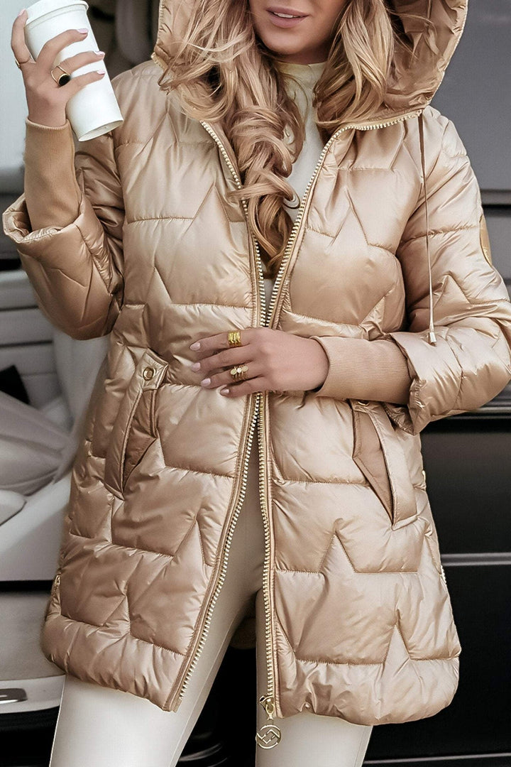 Ava | Casual capuchin winter jacket 1