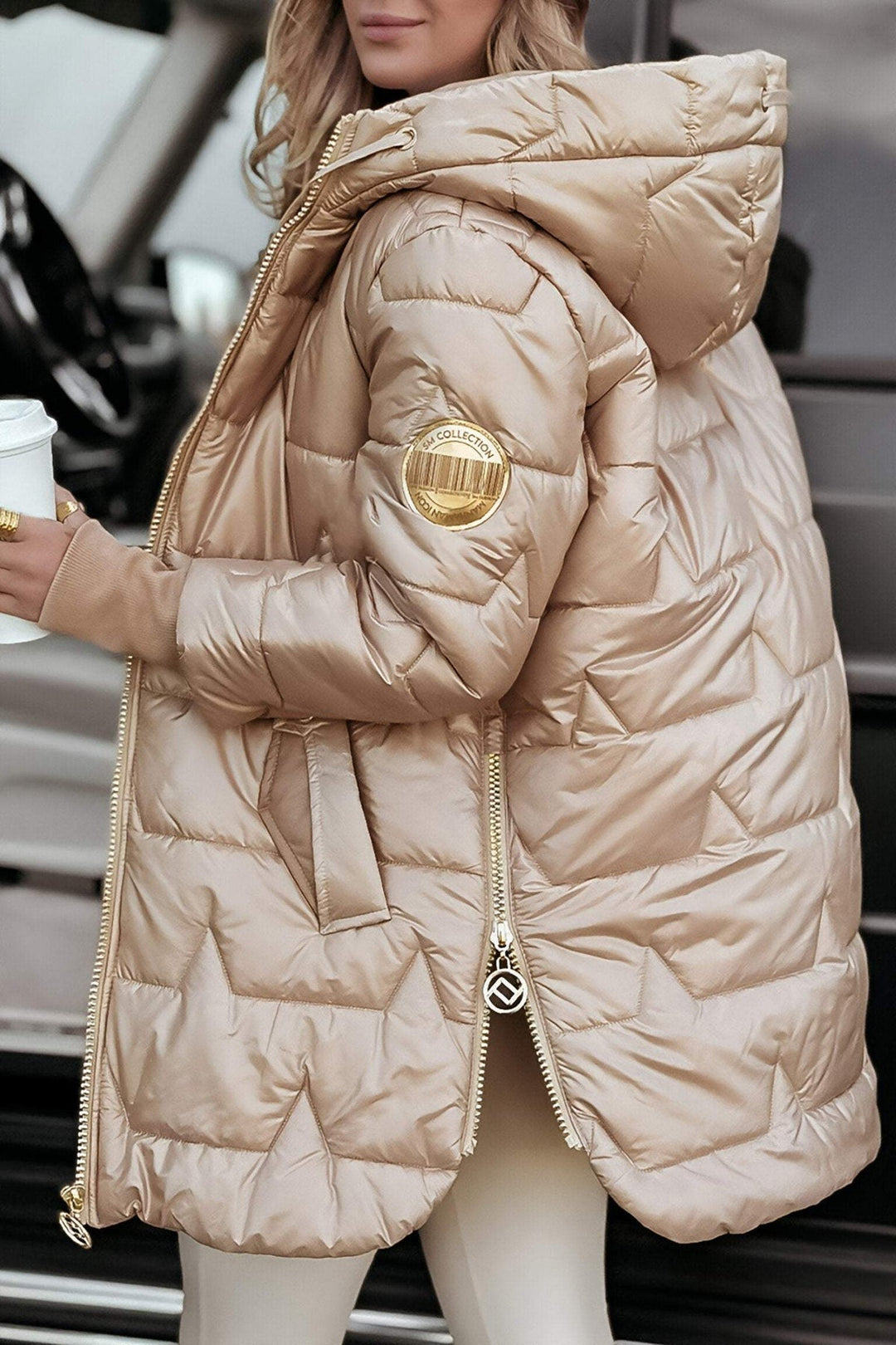 Ava | Casual capuchin winter jacket 2
