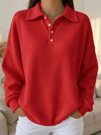 Olivia | Chic Polo Knit Winter Sweater For Women's