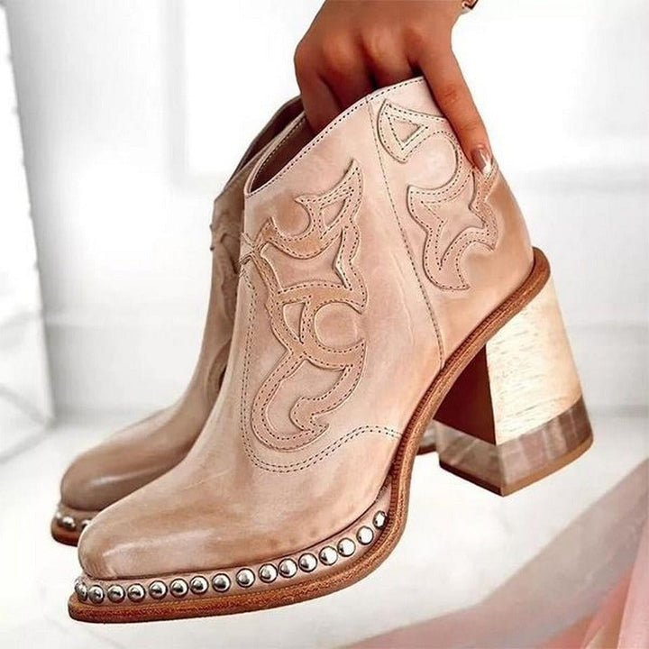 Bella | Classic Mid-Calf Stylish Western Cowboy Boots 5