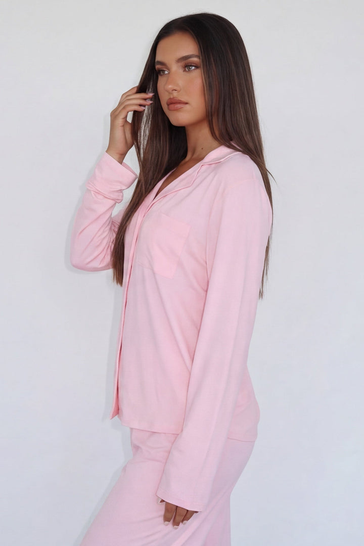 Bella | Elegant Blush Womens Lounge Set – Soft, Cozy &amp; Relaxed Fit Loungewear 1