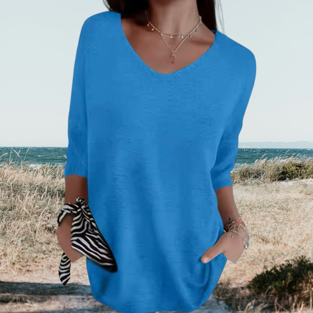 Bella | Lightweight V-Neck, Summer Style 10